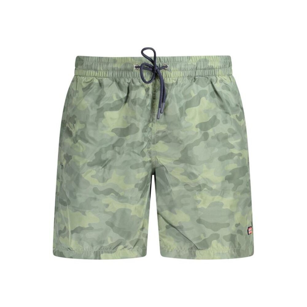 Norway 1963 Verde Polyester Men's Men's Boxer
